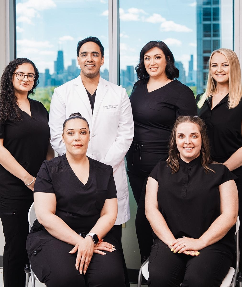 Chicago plastic surgeon, Dr. Sameer Kapadia and team at Kapadia Plastic Surgery